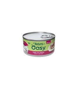 Oasy Wet Cat Natury Soft Jelly Pollo e Manzo gr.85.Cibo Umido per gatti 2