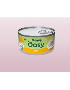 Oasy Wet Cat Natury Soft Jelly Pollo gr.85. Cibo Umido Per Gatti