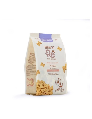 Record Bisco Re Pepite Latte gr 400. Snack per Cani