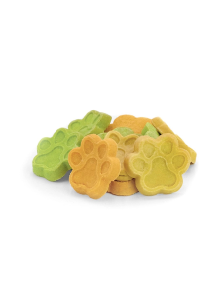 Record Bisco Re Zampotti Zucca , Vaniglia e spinaci gr 400. Snack per cani.