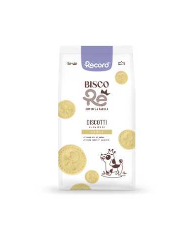 Record Bisco Re Discotti Vaniglia gr 400. Snack Per Cani