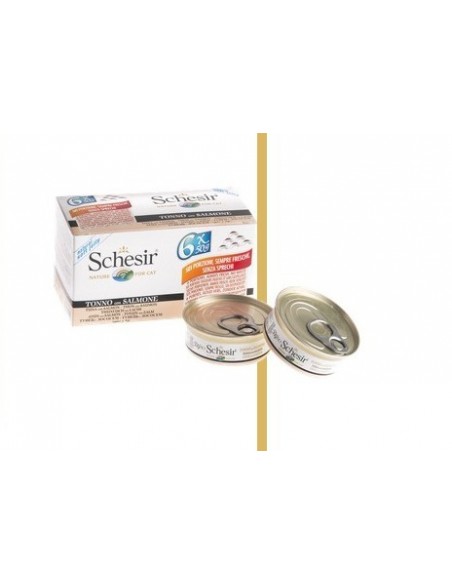 SCHESIR TONNETTO E SALMONE 6X50 GR