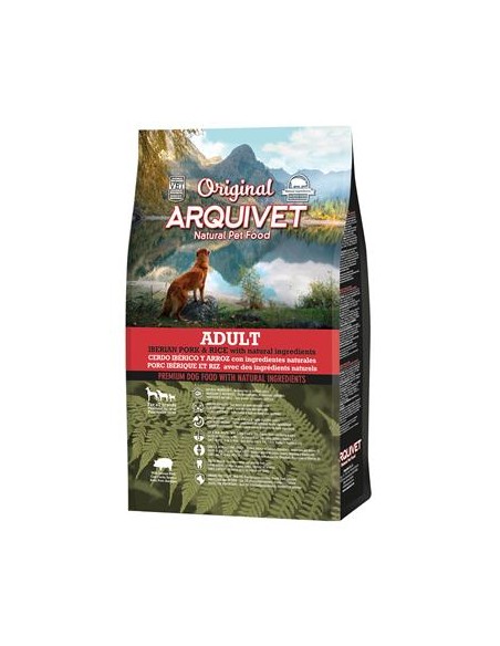 Arquivet Dog Original Adult Maiale Iberico kg 3. Crocchette per cani