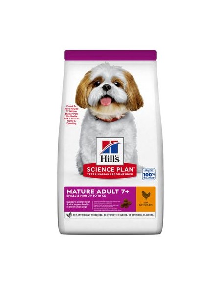 Hill's Canine Mature small and miniature  gr 300. Crocchette per cani.
