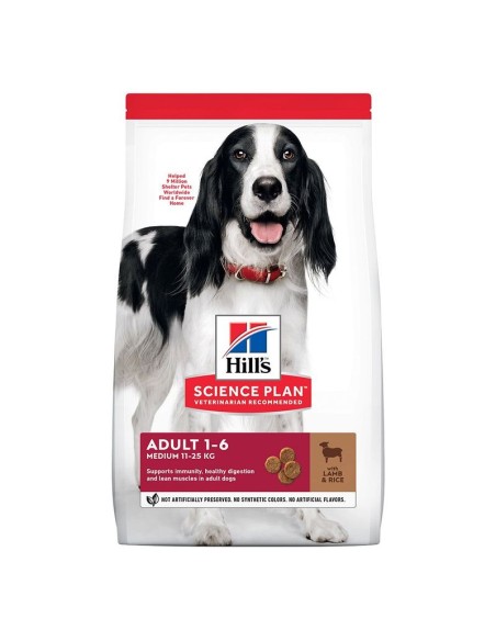 Hill's Canine Adult Agnello e Riso Kg.14. Crocchette per cani .
