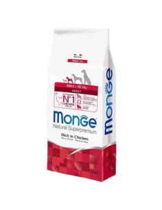 Monge Mini Adult  pollo kg.7,5. Crocchette per cani 2