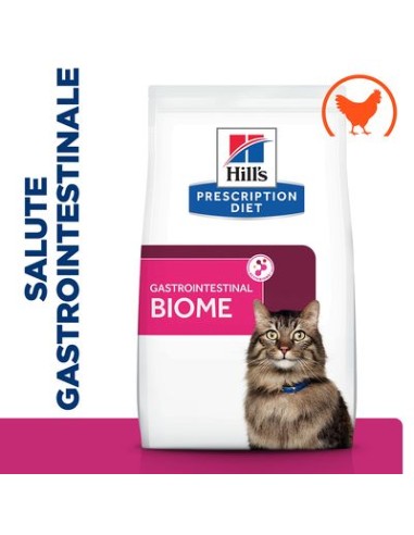 Hill's Feline Gastrointestinal Biome  gr 300. Diete . Cibo Secco Per Gatti