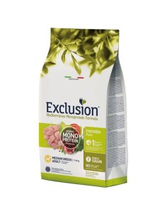 Exclusion Monoproteico Pollo Kg 12. Crocchette per cani 2