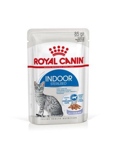 Indoor  Sterlised Jelly GR. 85 Royal Canin. Cibo Umido per gatti .