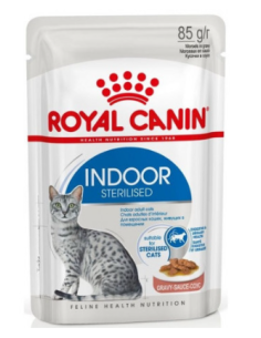 Indoor Sterilised Gravy gr 85. Royal Canin . Cibo Umido per gatti . 2