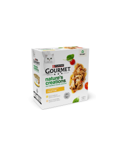 Gourmet Nature's Creations  Multipack Filettini Pollo e Tacchino 8x85gr.Cibo umido Per Gatti. 2