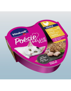 Vitakraft Poesie Delice Plus Pollo Gr.85. Cibo Umido Per Gatti