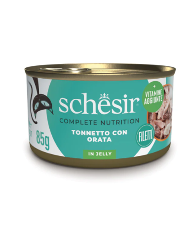 Schesir Tonnetto con Orata Gr.85 Cibo Umido per Gatti