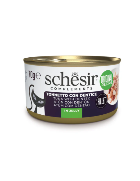 Schesir Tonnetto con Dentice Gr.85 Cibo Umido per Gatti