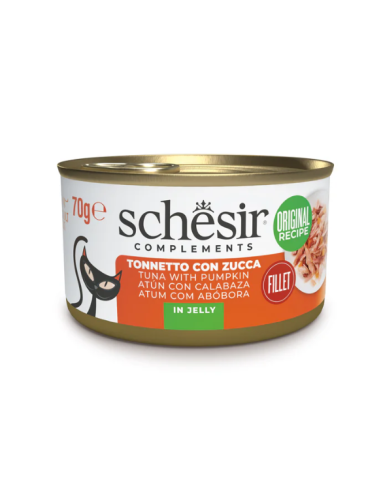 Schesir Tonnetto con Zucca Gr.85 Cibo Umido per Gatti Adulti