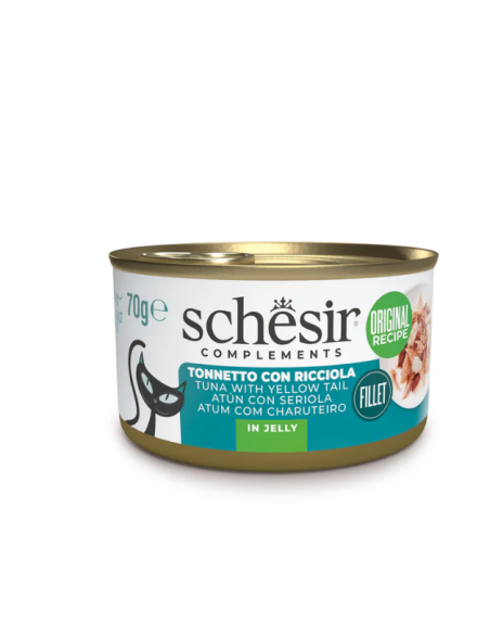 Schesir Tonnetto con Ricciola Gr.85 Cibo Umido per Gatti