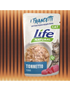 LIFE Cat Busta Trancetti Tonnetto Gr.55.Cibo Umido per Gatti 2