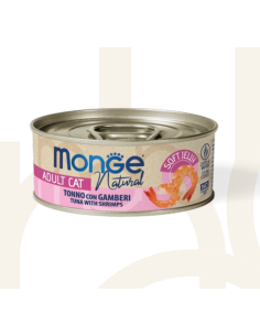 Monge Jelly Pezzetti tonno e Gamberetti gr 80. Cibo Umido Per Gatti