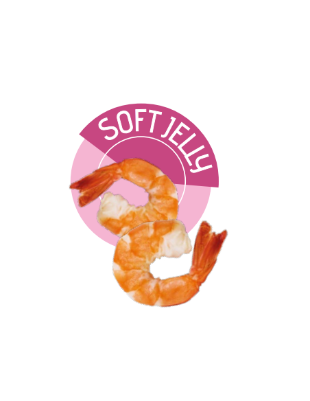 Monge Jelly Pezzetti tonno e Gamberetti gr 80. Cibo Umido Per Gatti .