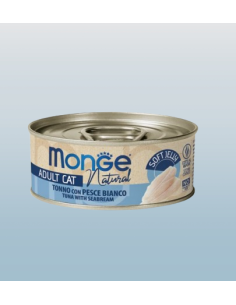 Monge Jelly Tonno e Pesce Bianco gr 80. Cibo Umido per gatti 2