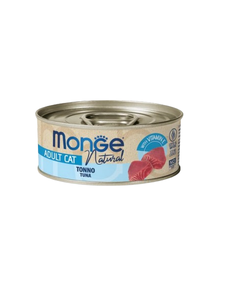 Monge Natural Tonno gr 80. Cibo Umido Per Gatti