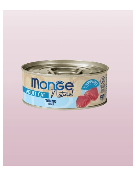 Monge Natural Tonno gr 80. Cibo Umido Per Gatti