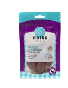 Viking Filetti di Anatra gr 80. Snack per cani