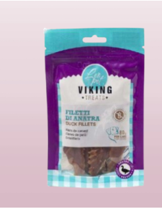Viking Filetti di Anatra gr 80. Snack per cani 2
