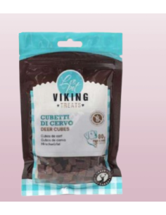Viking Cubetti di Cervo gr 80. Snack per cani.