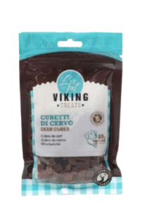 Viking Cubetti di Cervo gr 80. Snack per cani. 2