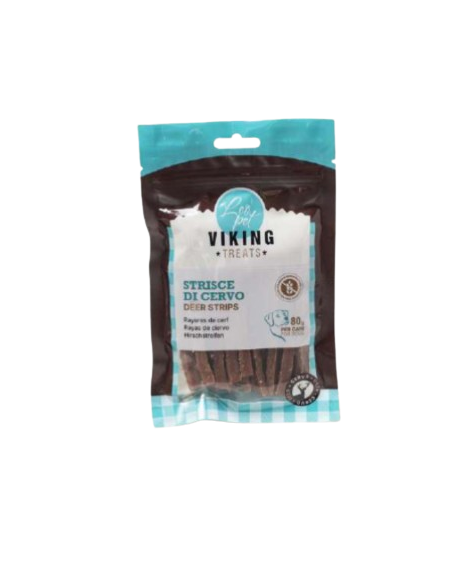 Viking Strisce di Cervo gr 80. Snack per cani