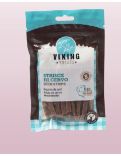 Viking Strisce di Cervo gr 80. Snack per cani