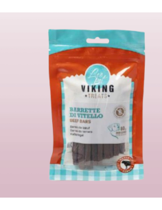 Viking Barrette Di Vitello gr 80.Snack per Cani