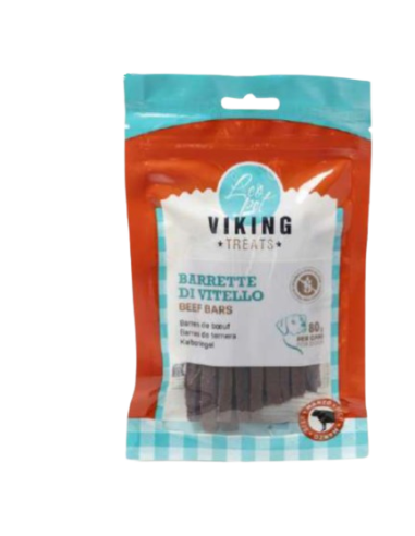 Viking Barrette Di Vitello gr 80.Snack per Cani