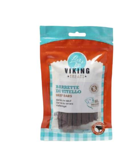 Viking Barrette Di Vitello gr 80.Snack per Cani