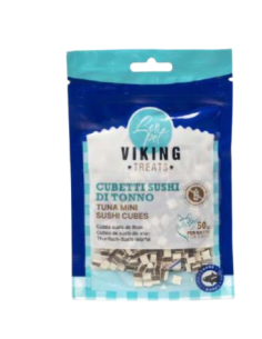 Viking Mini Cubetti Sushi Tonno gr 50. Snack Per Cani 2