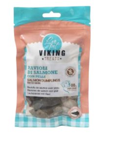 Viking Ravioli Di Salmone gr 80. Snack per cani 2