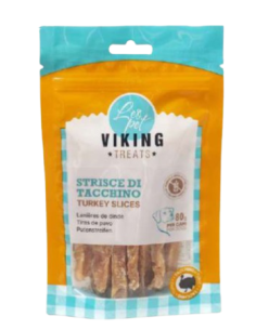 Viking Strisce di Tacchino gr 80. Snack per cani 2