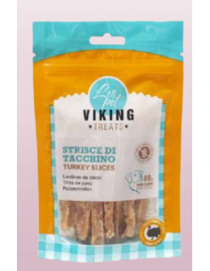 Viking Strisce di Tacchino gr 80. Snack per cani