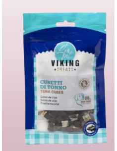 Viking Cubetti Di Tonno gr 80. Snack per cani