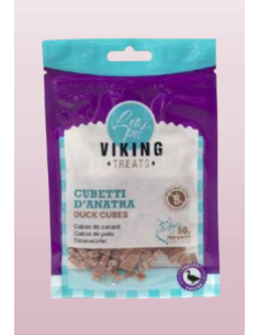 Viking Cubetti di Anatra gr 50. Snack Per Gatti