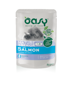 OASY WET CAT bocconcini MATURE & SENIOR BUSTA GR.85