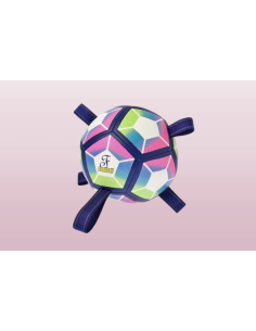 Palla Calcio Con Maniglie misura small. Giochi per cani