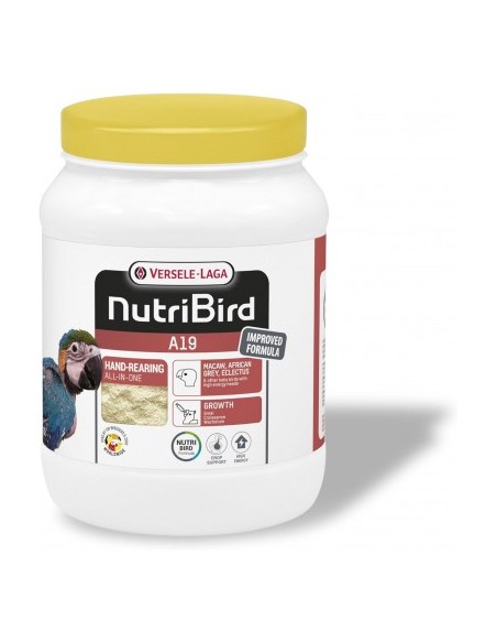 Nutribird A19 Gr 800. Pappa Imbecco Ara . Mangime Per Uccelli