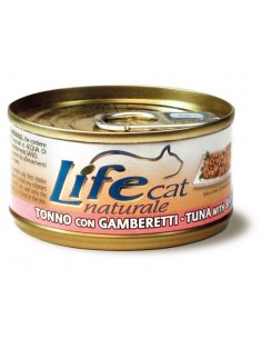 LIFE CAT TONNO E GAMBERETTI GR.85