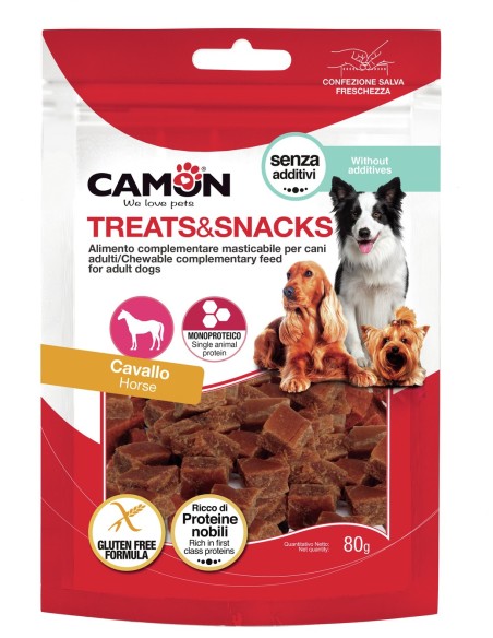 Mini Cubes Cavallo gr 80. Snack per cani .