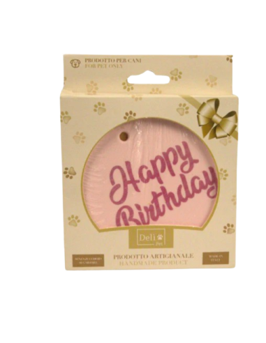 Torta Rosa gr 110. Snack per cani .