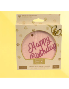 Torta Rosa gr 110. Snack per cani .