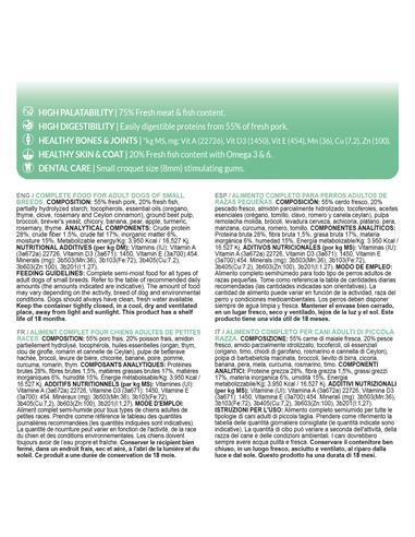 Arquivet Fresh Mini Maiale kg 2,5. Crocchette per cani.