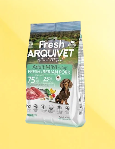 Arquivet Fresh Mini Maiale kg 1. Crocchette per cani.
